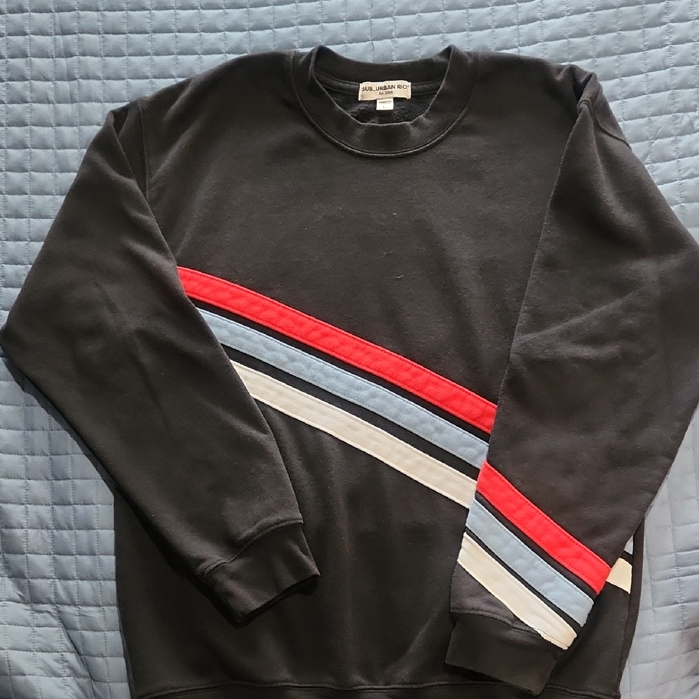 Sub_Urban Riot Black Crewneck Sweatshirt